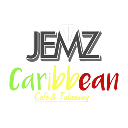 Jemz Caribbean Cafe' logo.